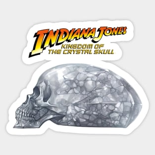 Crystal Skull Sticker